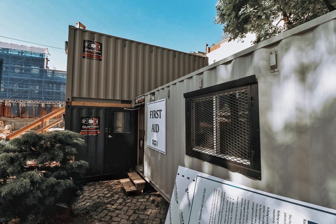 20’ Plywood Office - Custom Cubes