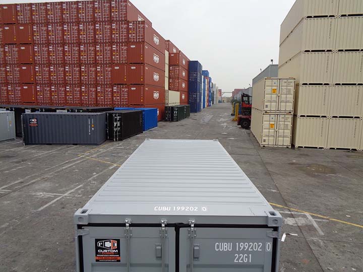 20′ New (1-trip) Shipping Container - Custom Cubes