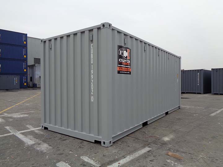 20′ New (1-trip) Shipping Container - Custom Cubes