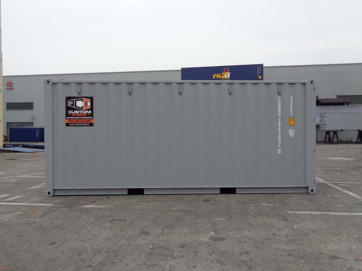 20′ New (1-trip) Shipping Container - Custom Cubes