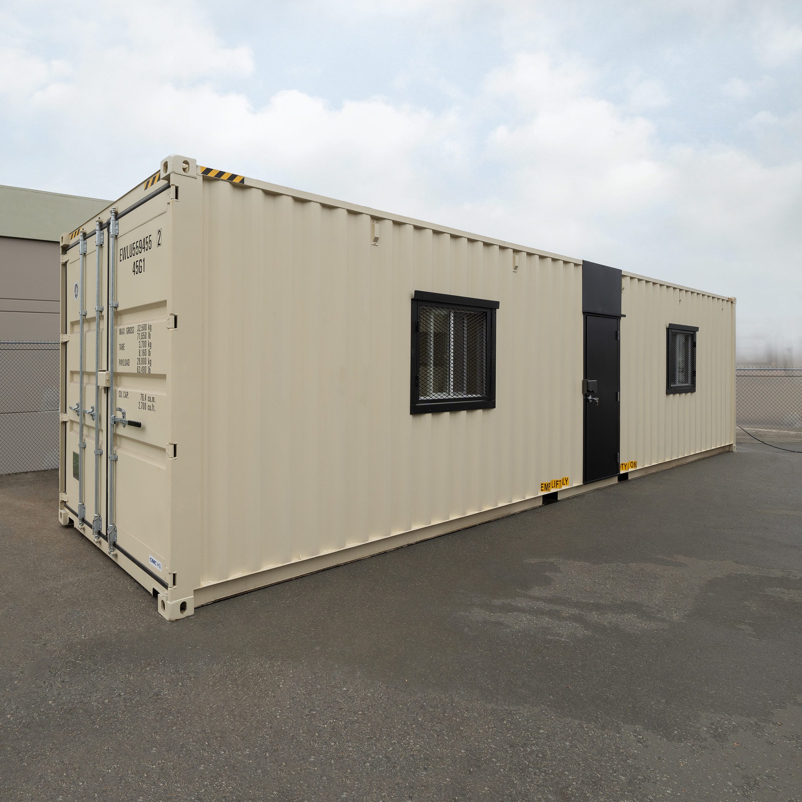 40′HC Drywall Office - Custom Cubes