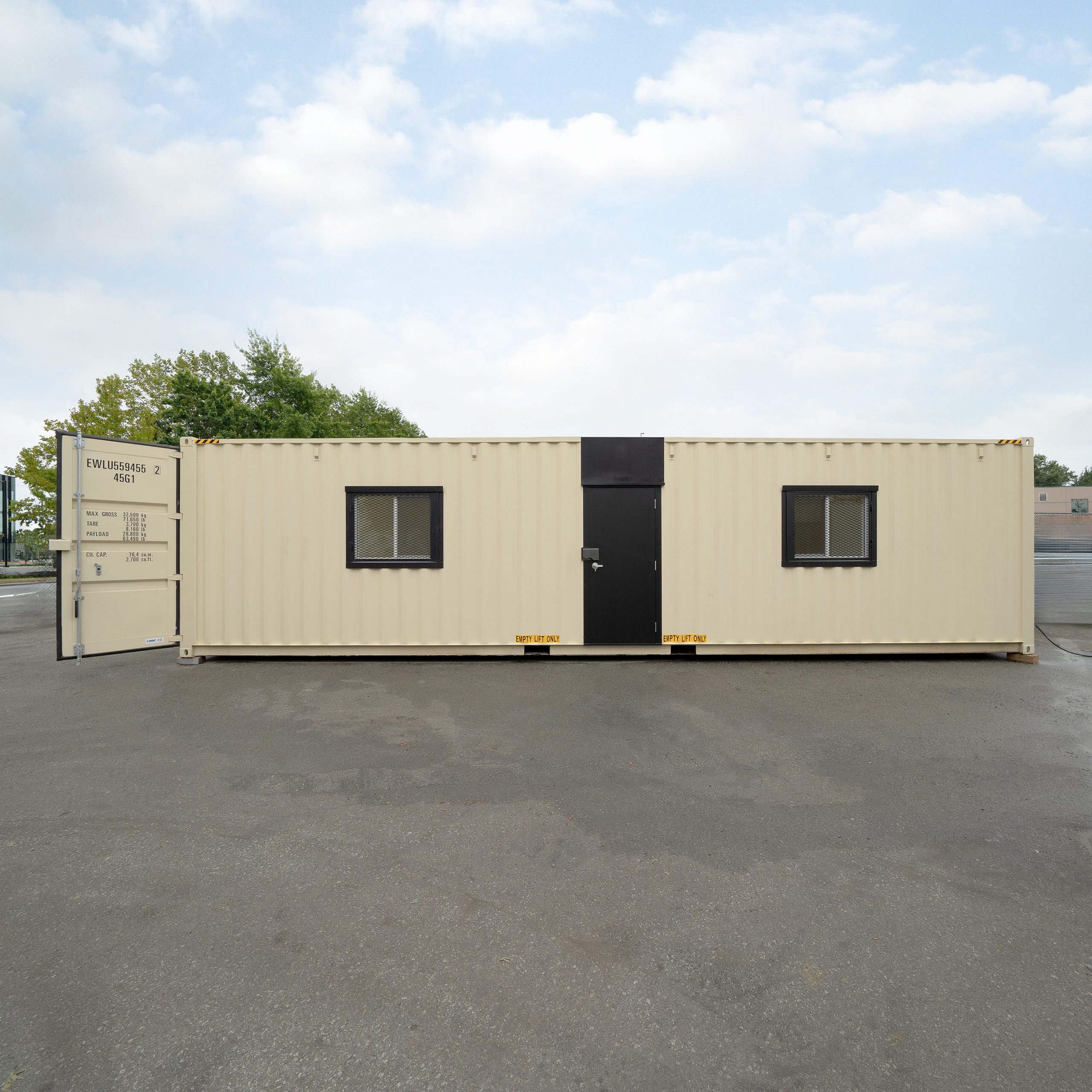 40′HC Drywall Office - Custom Cubes