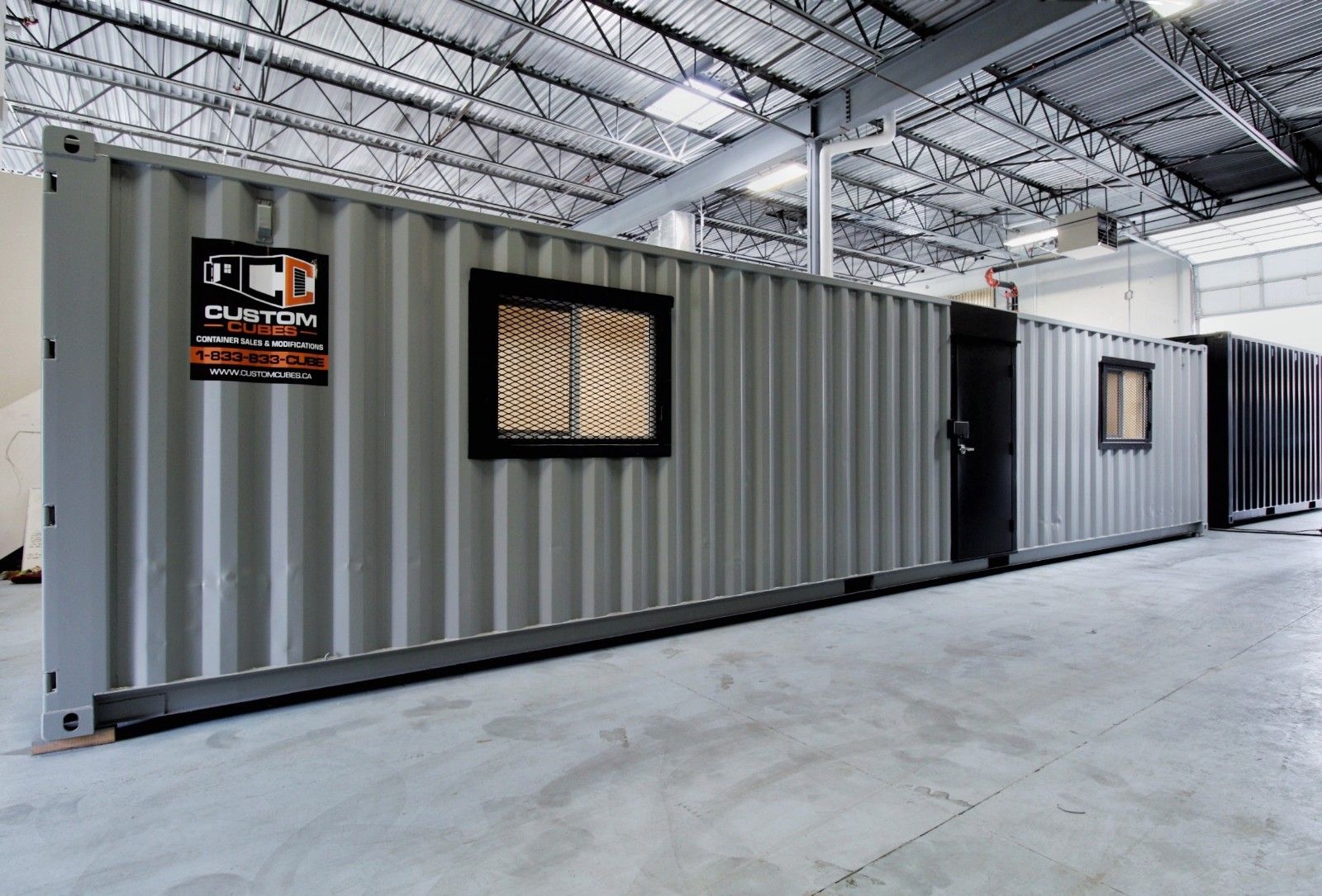 40′ Plywood Office - Custom Cubes