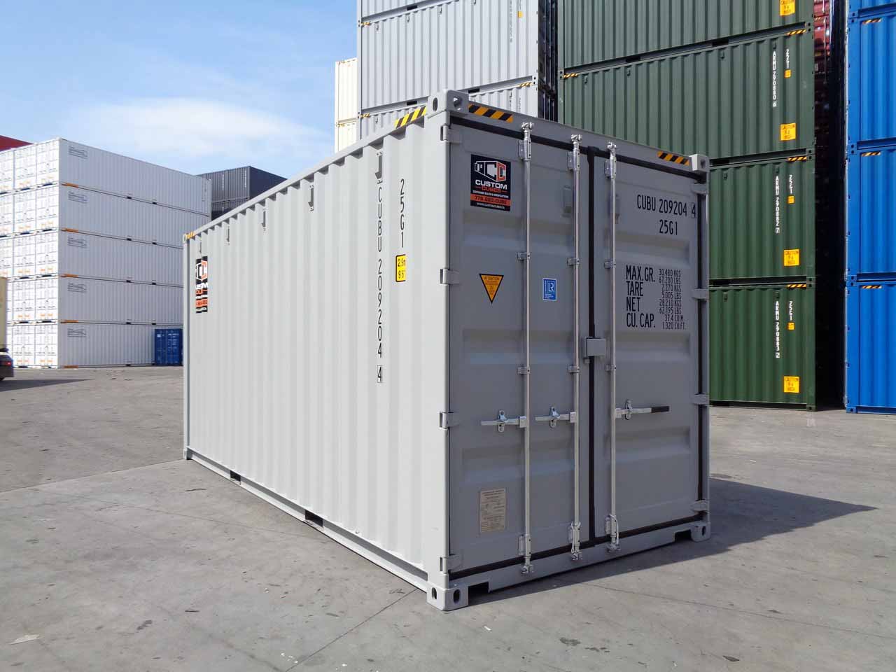 20’HC New (1-trip) Shipping Container - Custom Cubes