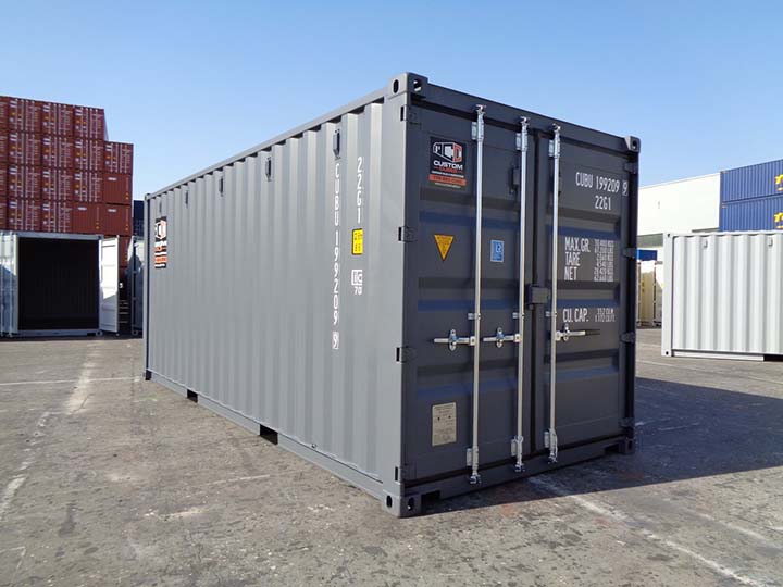 20′ New (1-trip) Shipping Container - Custom Cubes