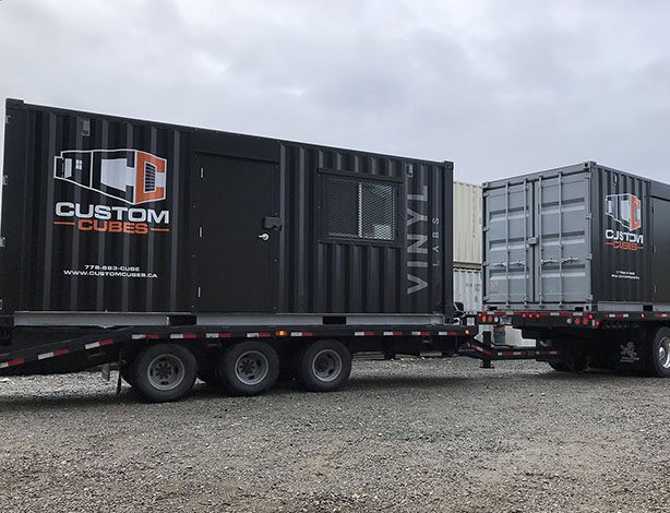 Custom Event Container - Custom Cubes