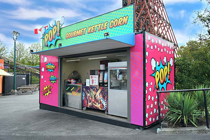 Custom Event Container - Custom Cubes