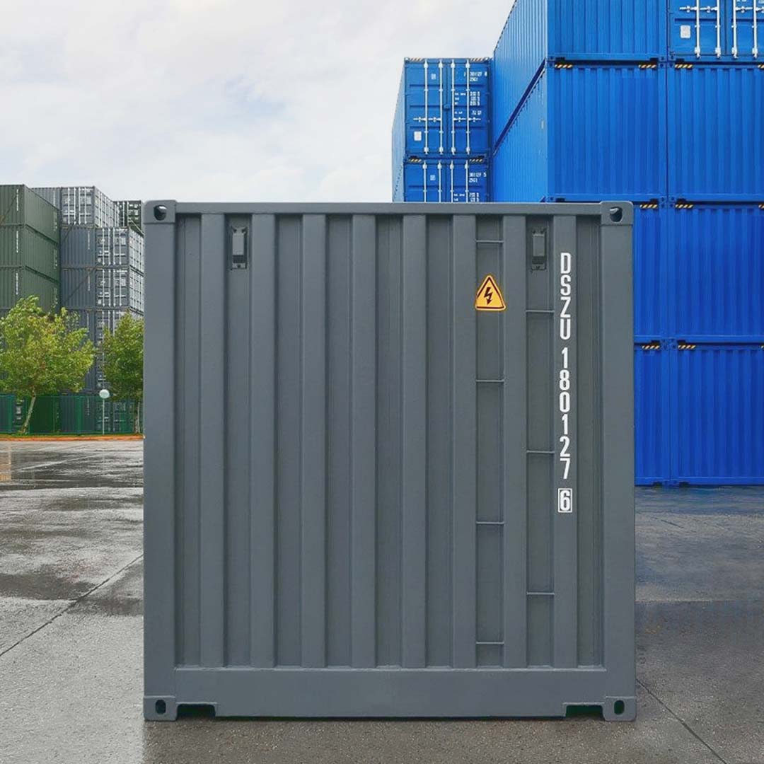 20’ New (1-trip) “Openside” Shipping Container - Custom Cubes