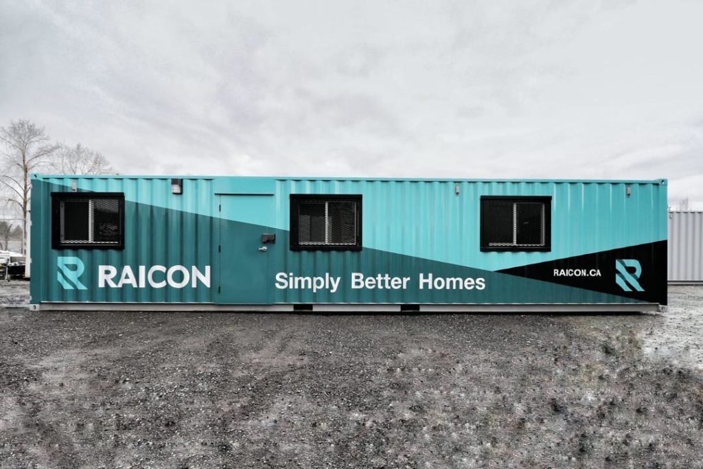 Customize your shipping container