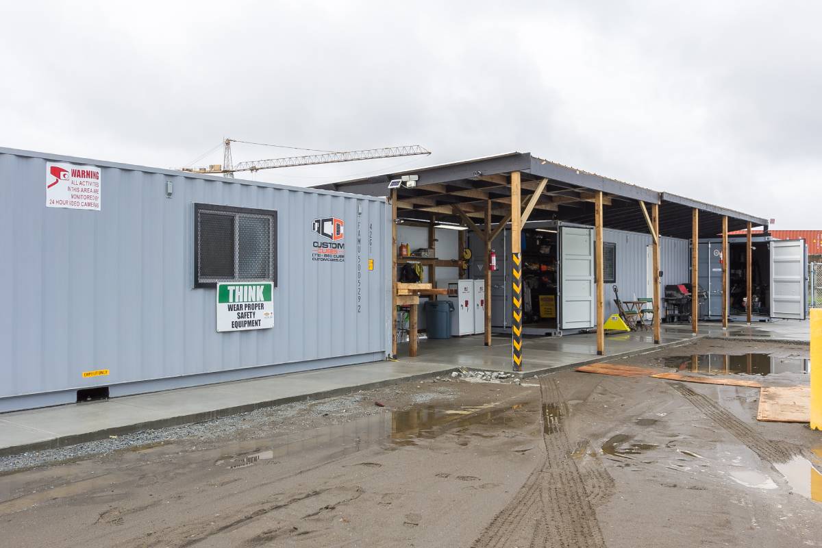 Office & Workshop Space for Progressive Concrete - Custom Cubes