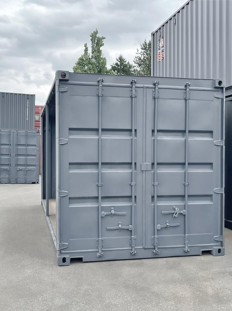 20’ Used “Open Face” Shipping Container - Custom Cubes