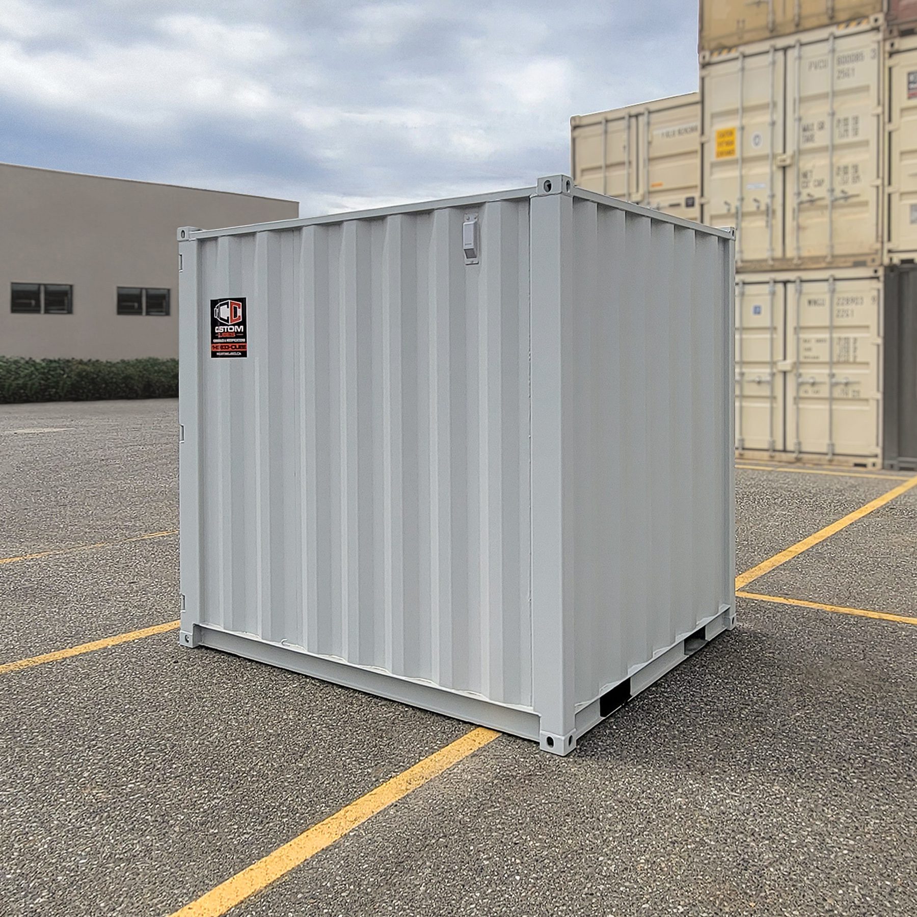 8’ “MINI CUBE” New Shipping Container - Custom Cubes