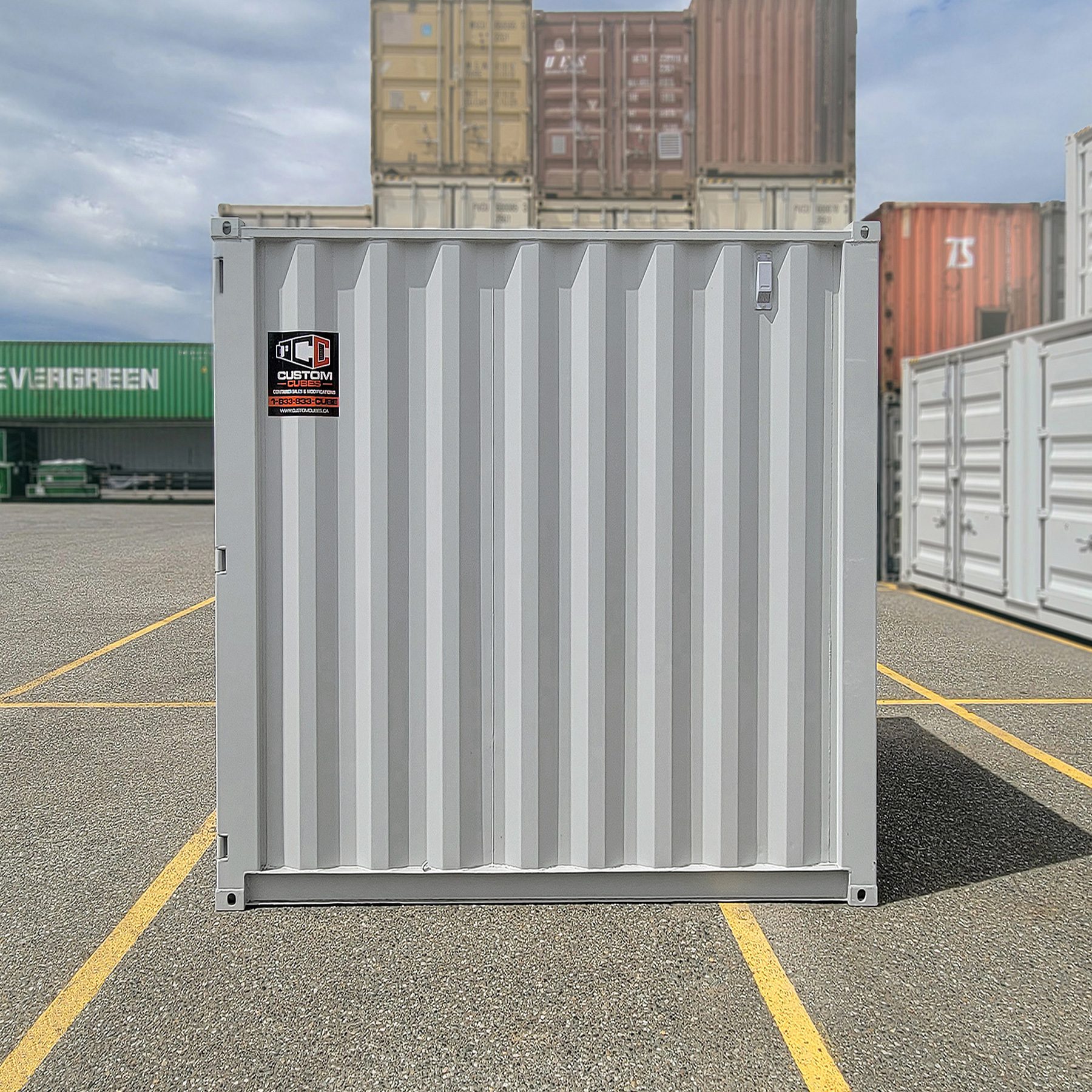 9’ “MINI CUBE“ New Shipping Container - Custom Cubes