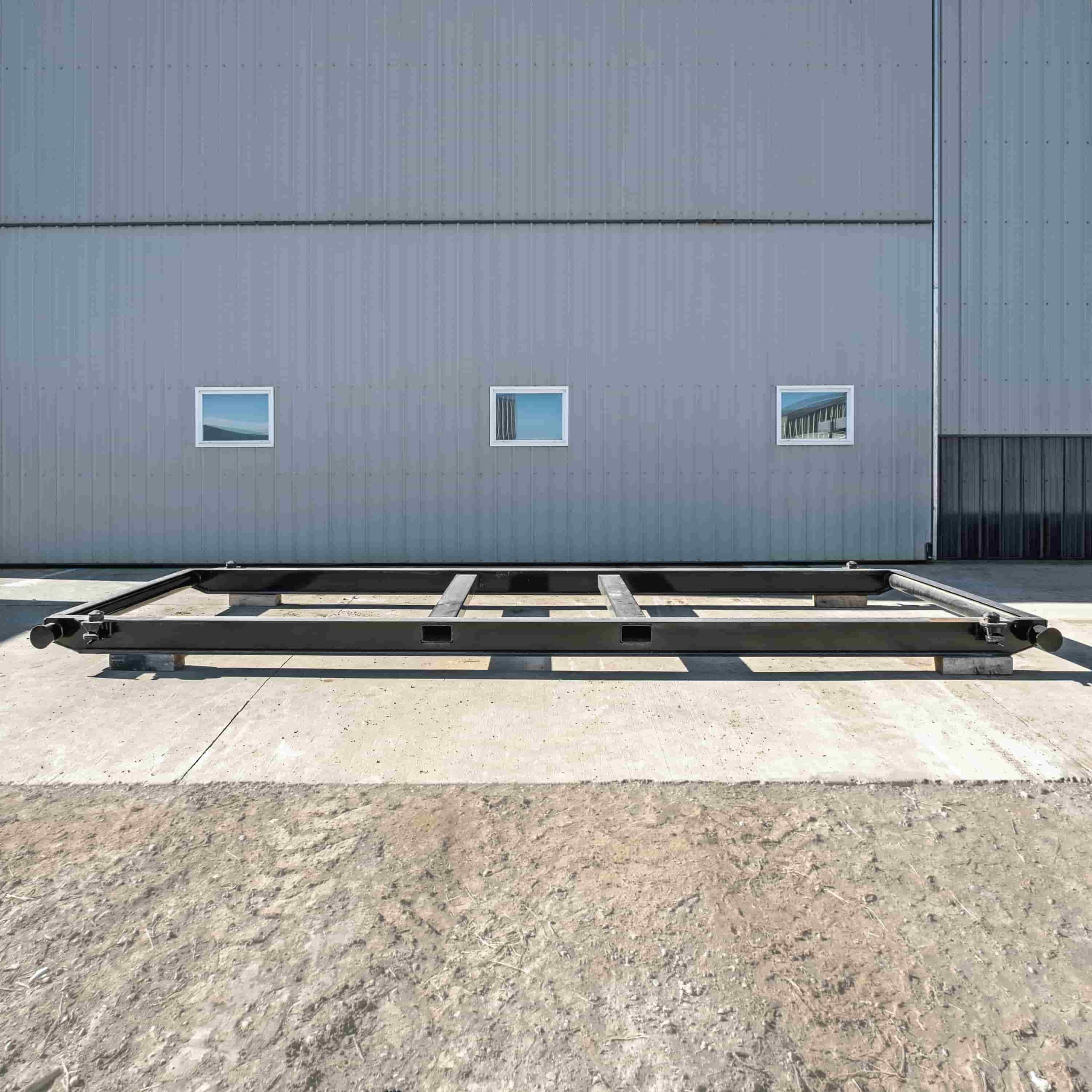 20’ Skid w/ Twist locks “Non Grated” - Custom Cubes