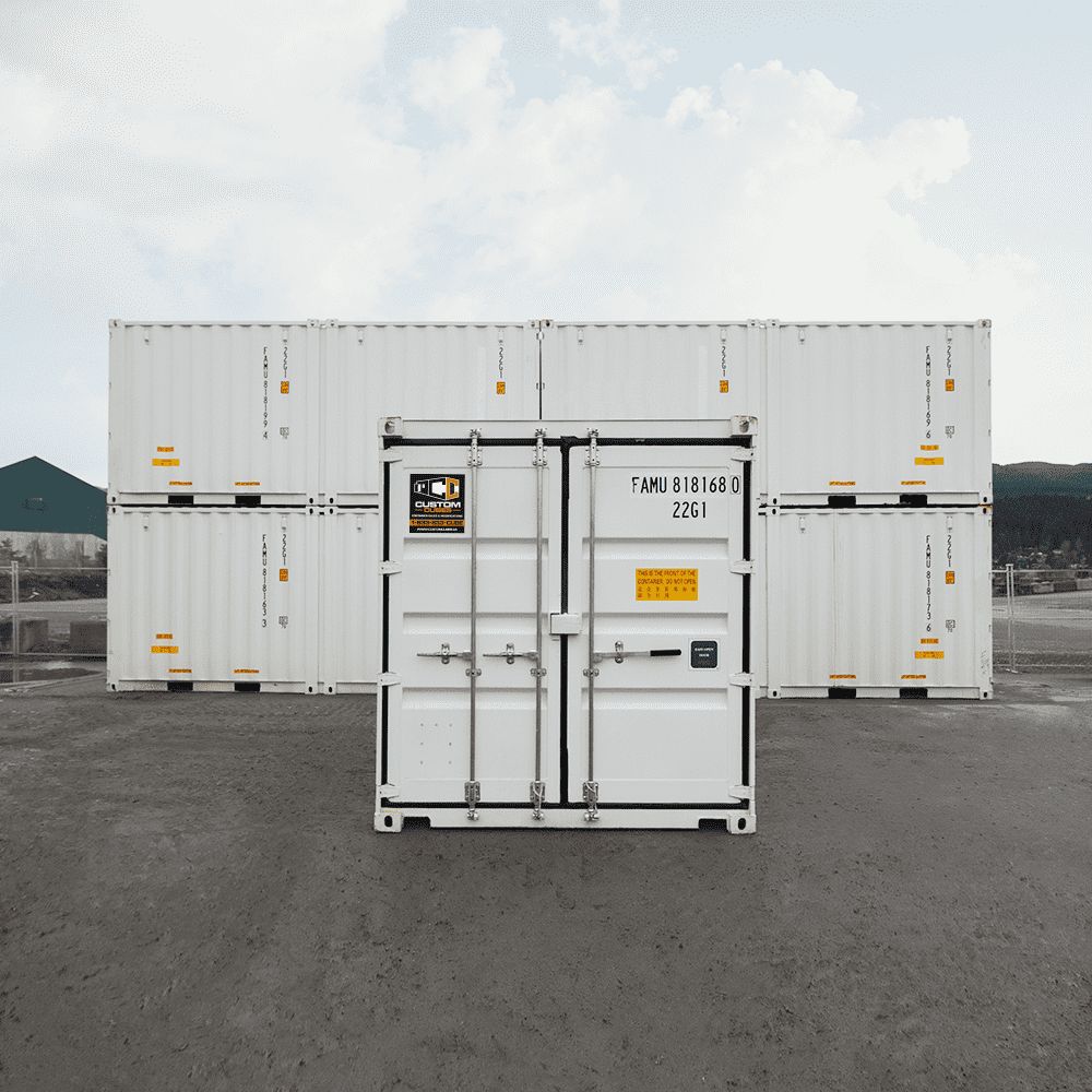 10’ New (1-trip) Shipping Container - Custom Cubes