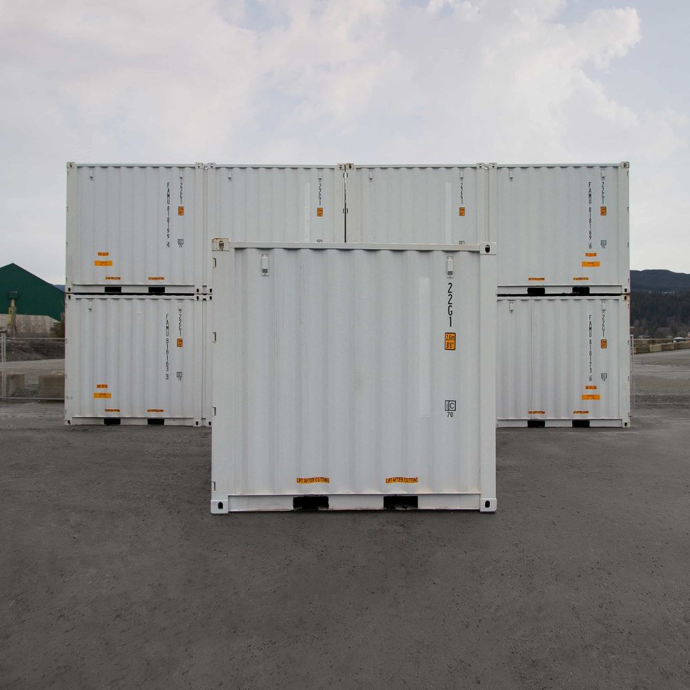 10’ New (1-trip) Shipping Container - Custom Cubes