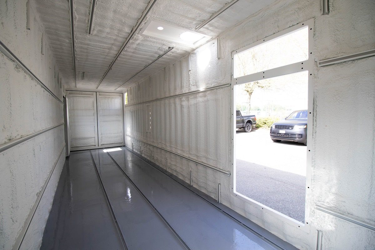 40’ Custom Mechanical Enclosure - Custom Cubes