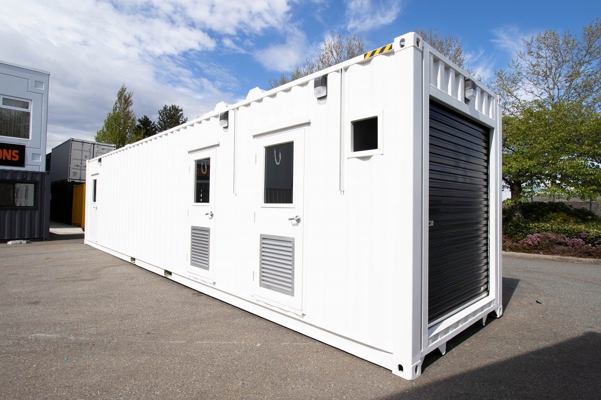 40’ Custom Mechanical Enclosure - Custom Cubes
