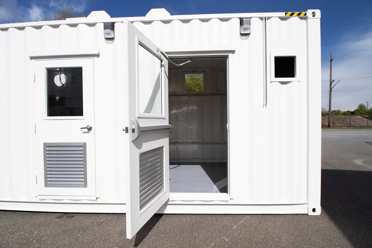 40’ Custom Mechanical Enclosure - Custom Cubes