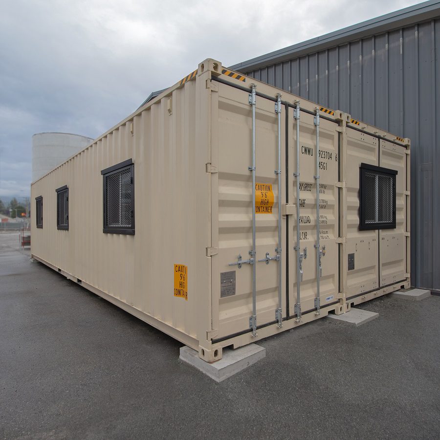 40′ × 16′ Extra Wide Site Office - Custom Cubes
