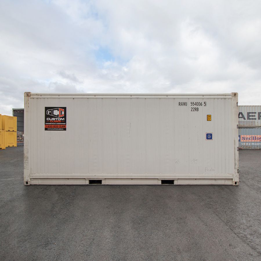 20’ New (1-trip) Refrigerated Container (Working Reefer) - Custom Cubes