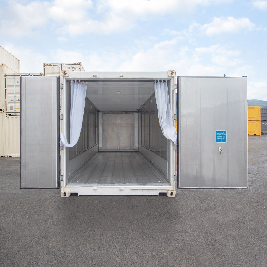 20’ New (1-trip) Refrigerated Container (Working Reefer) - Custom Cubes