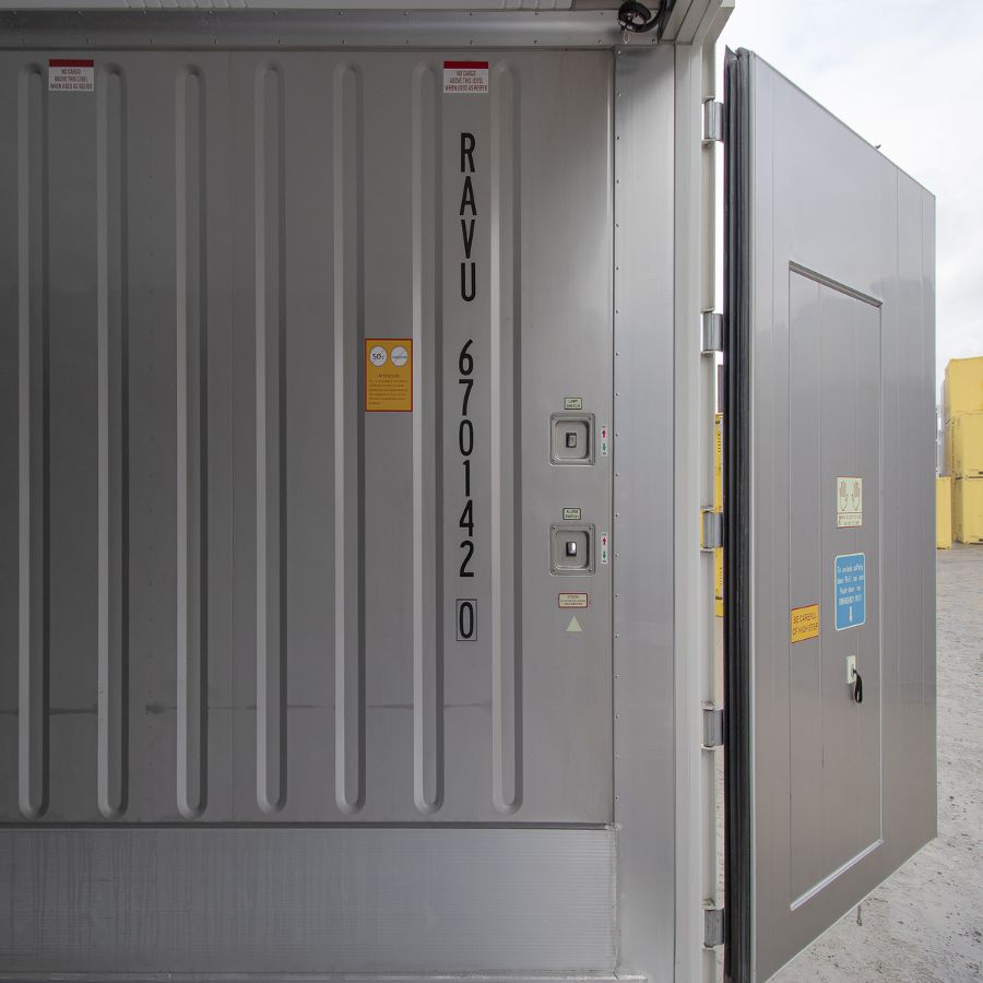 40’HC New (1-trip) Refrigerated Container (Working Reefer) - Custom Cubes