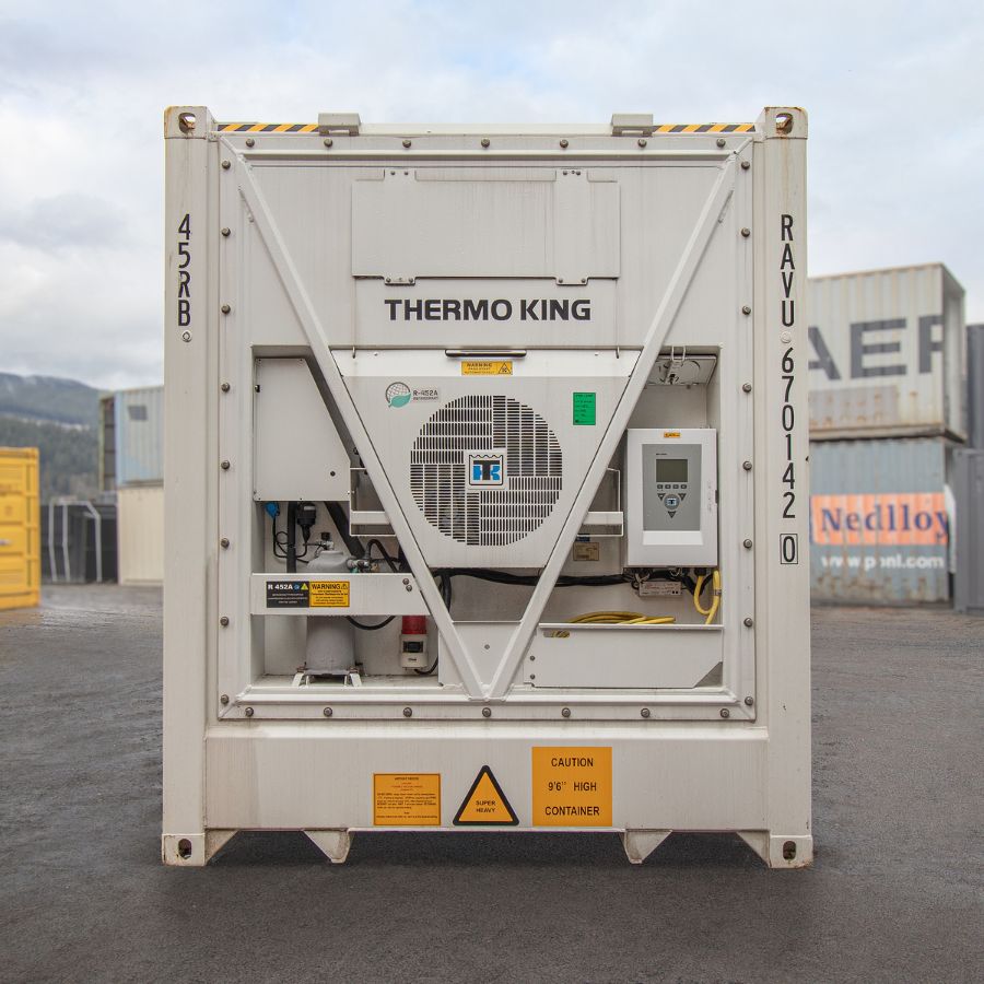 40’HC New (1-trip) Refrigerated Container (Working Reefer) - Custom Cubes