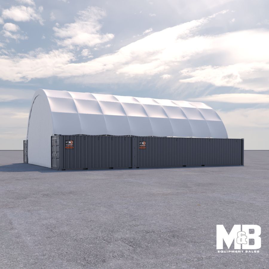 40’ x 60’ Container Shelter - Custom Cubes
