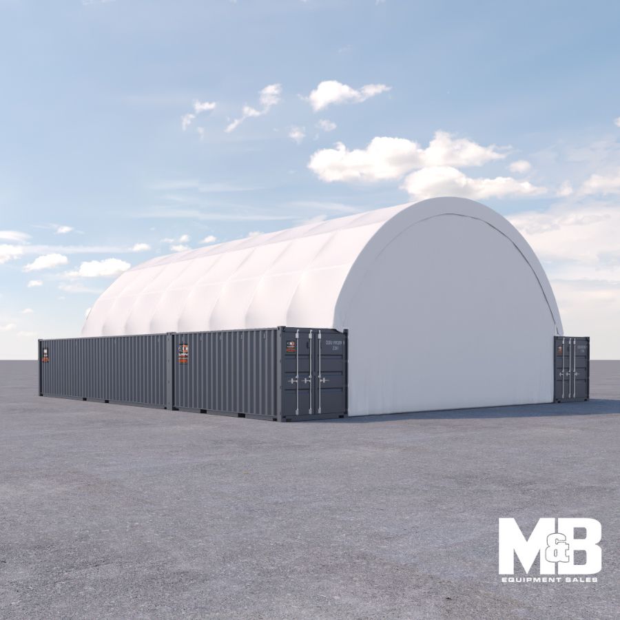 40’ x 60’ Container Shelter - Custom Cubes