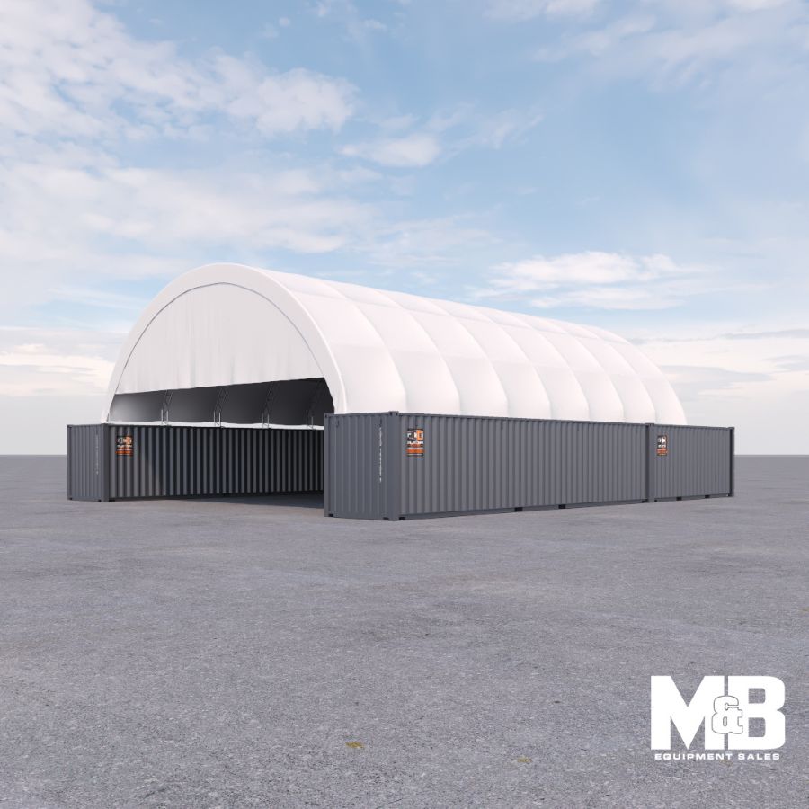 40’ x 60’ Container Shelter - Custom Cubes