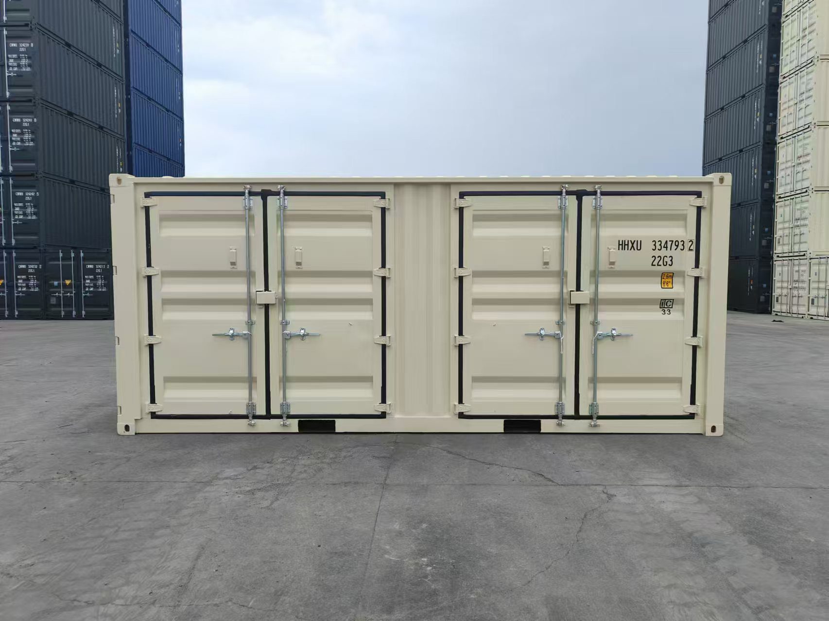 20’ New (1-trip) “Openside” 2 x side doors - Custom Cubes