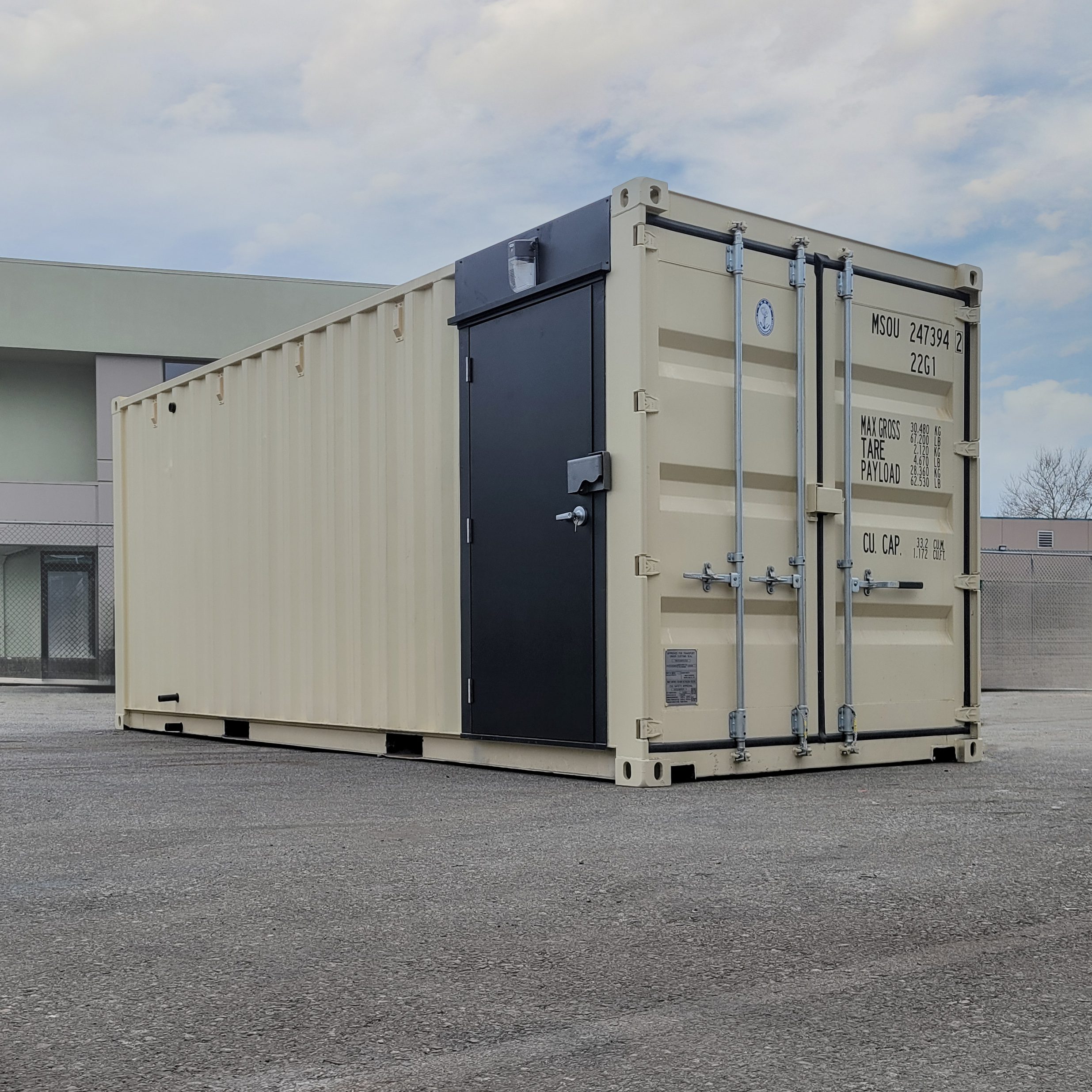 20’ Locker & Change Facility - Custom Cubes