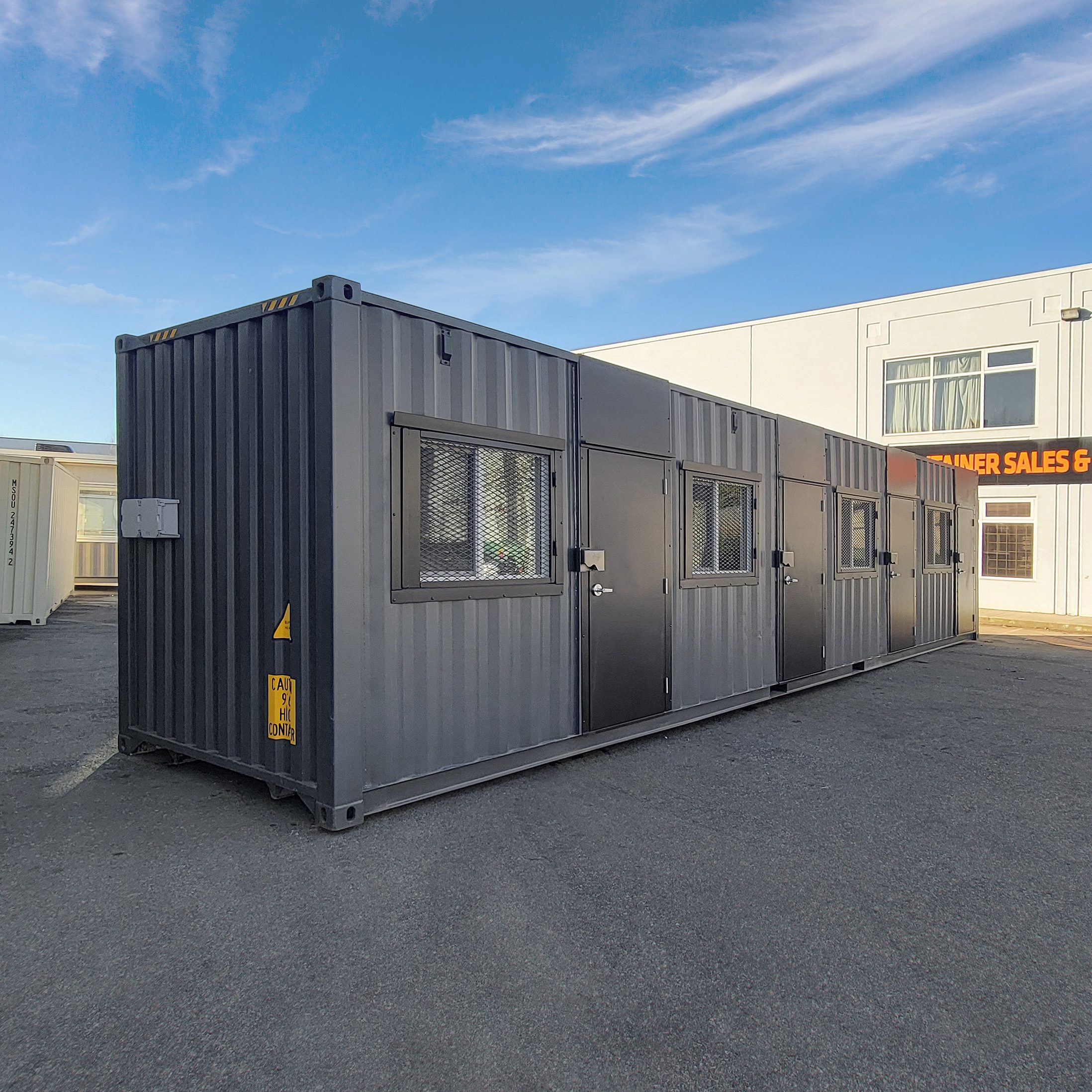 40’HC Multi Office (4 Units) - Custom Cubes