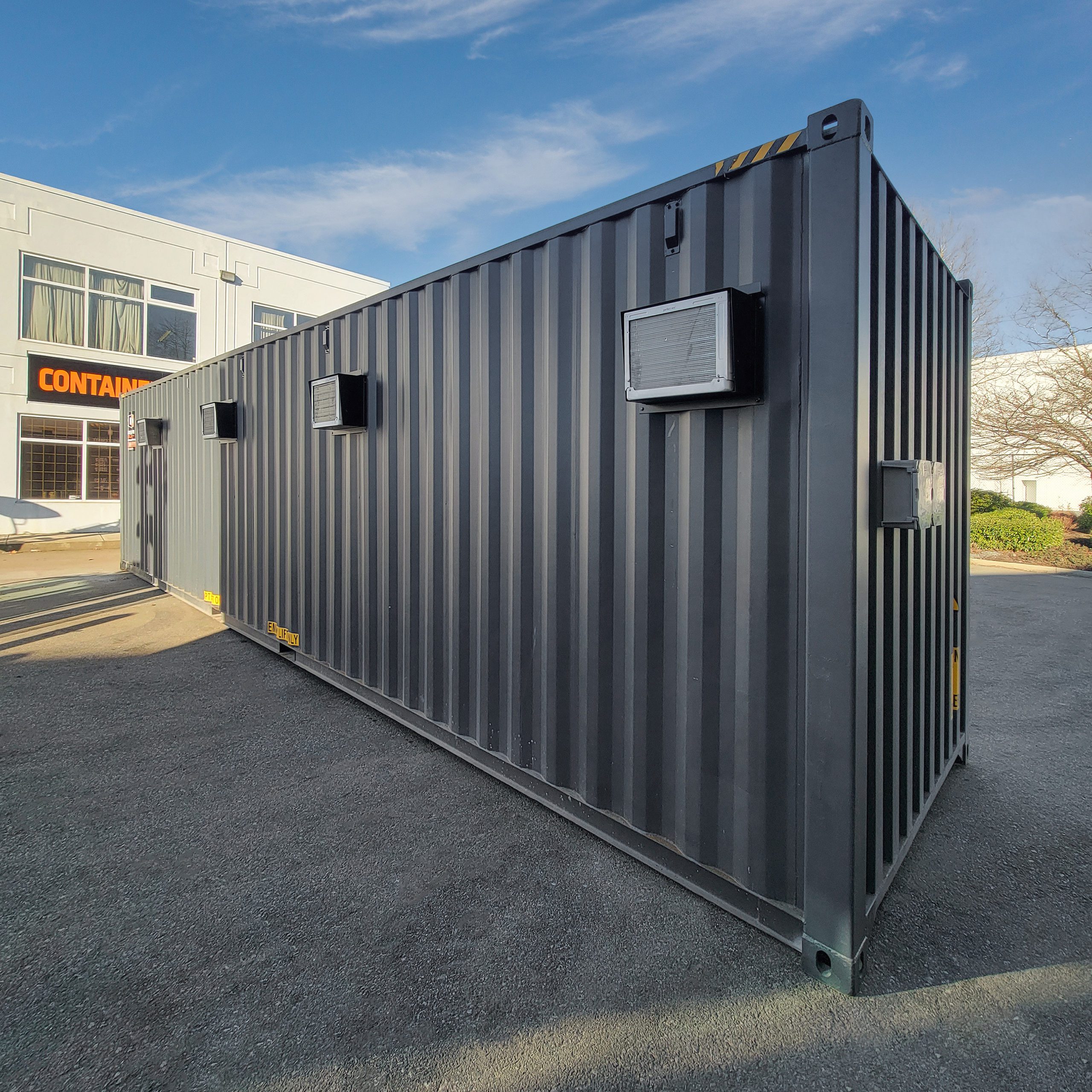40’HC Multi Office (4 Units) - Custom Cubes