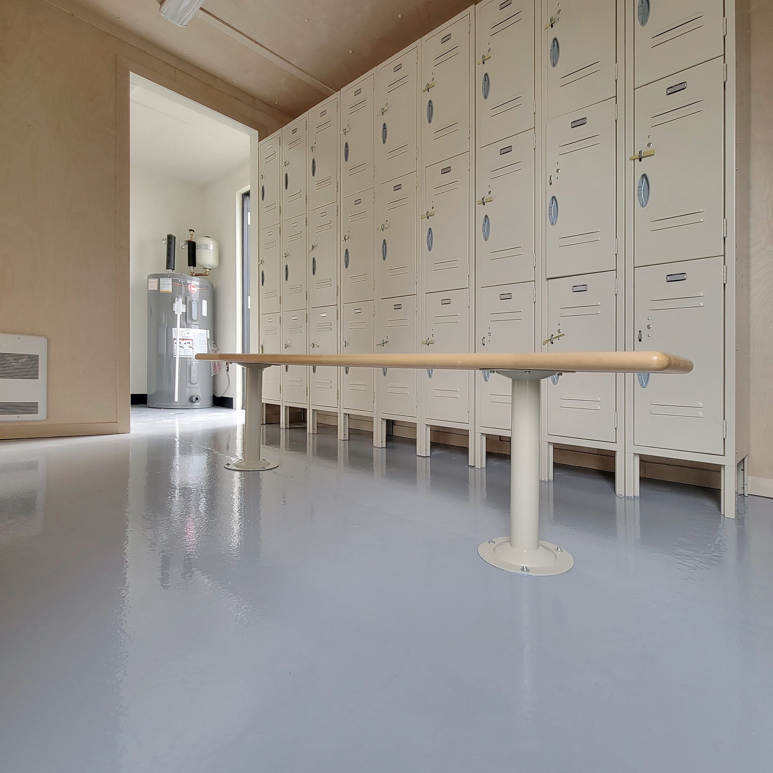 20’ Locker & Change Facility - Custom Cubes