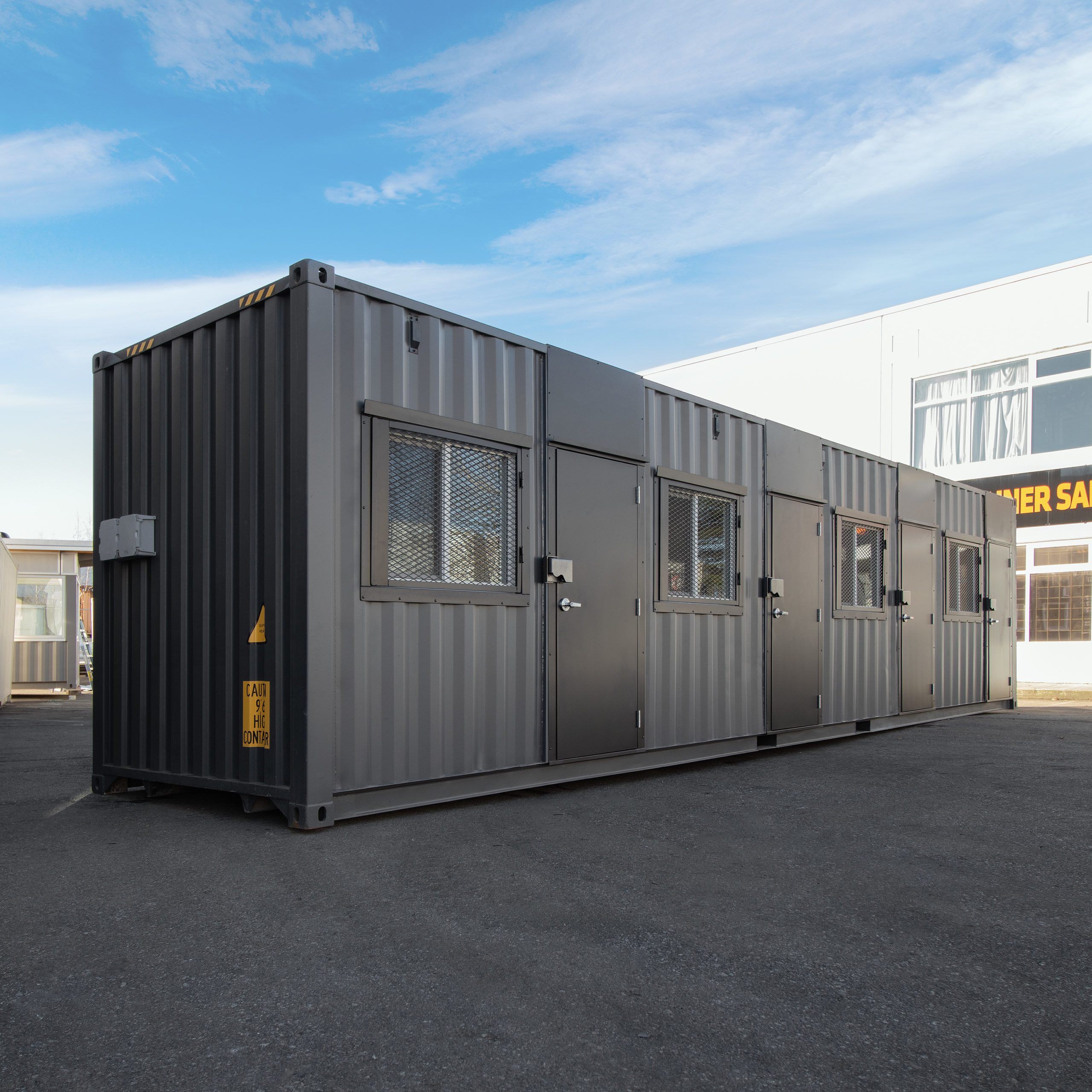 40’HC Multi Office (4 Units) - Custom Cubes