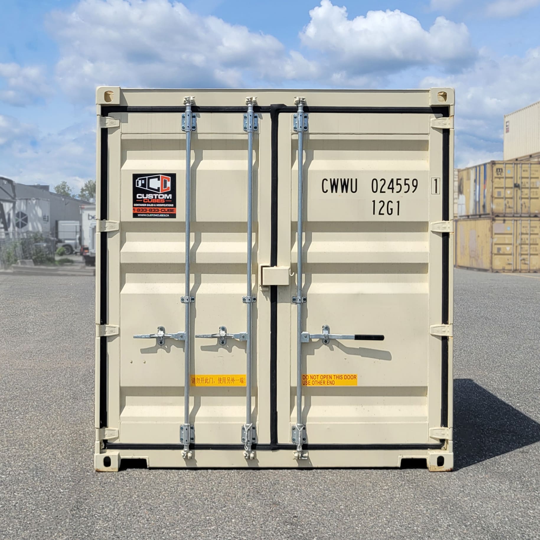 10’ Accessible Single Stall Washroom – Service Connected - Custom Cubes