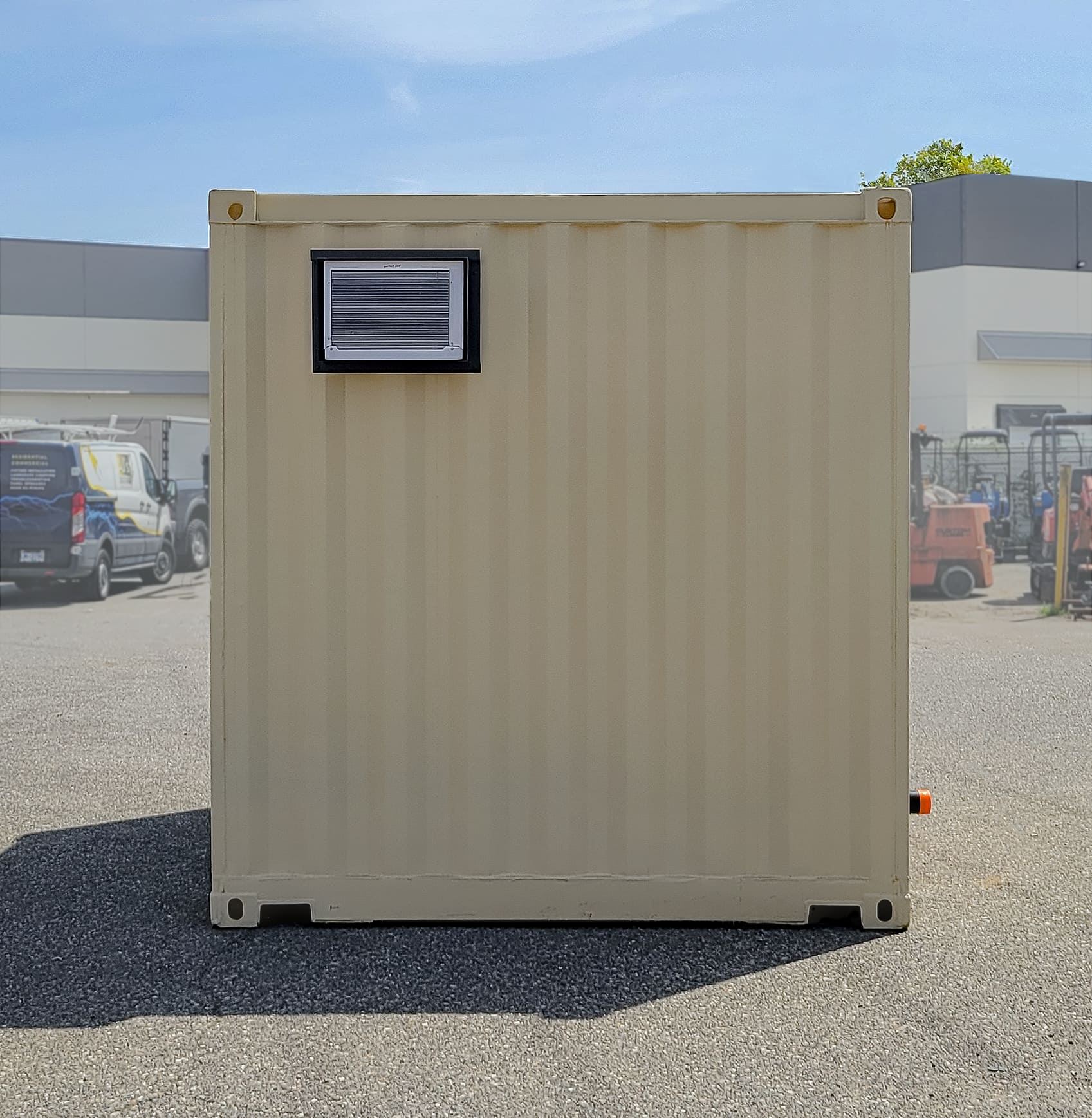 10’ Accessible Single Stall Washroom – Service Connected - Custom Cubes