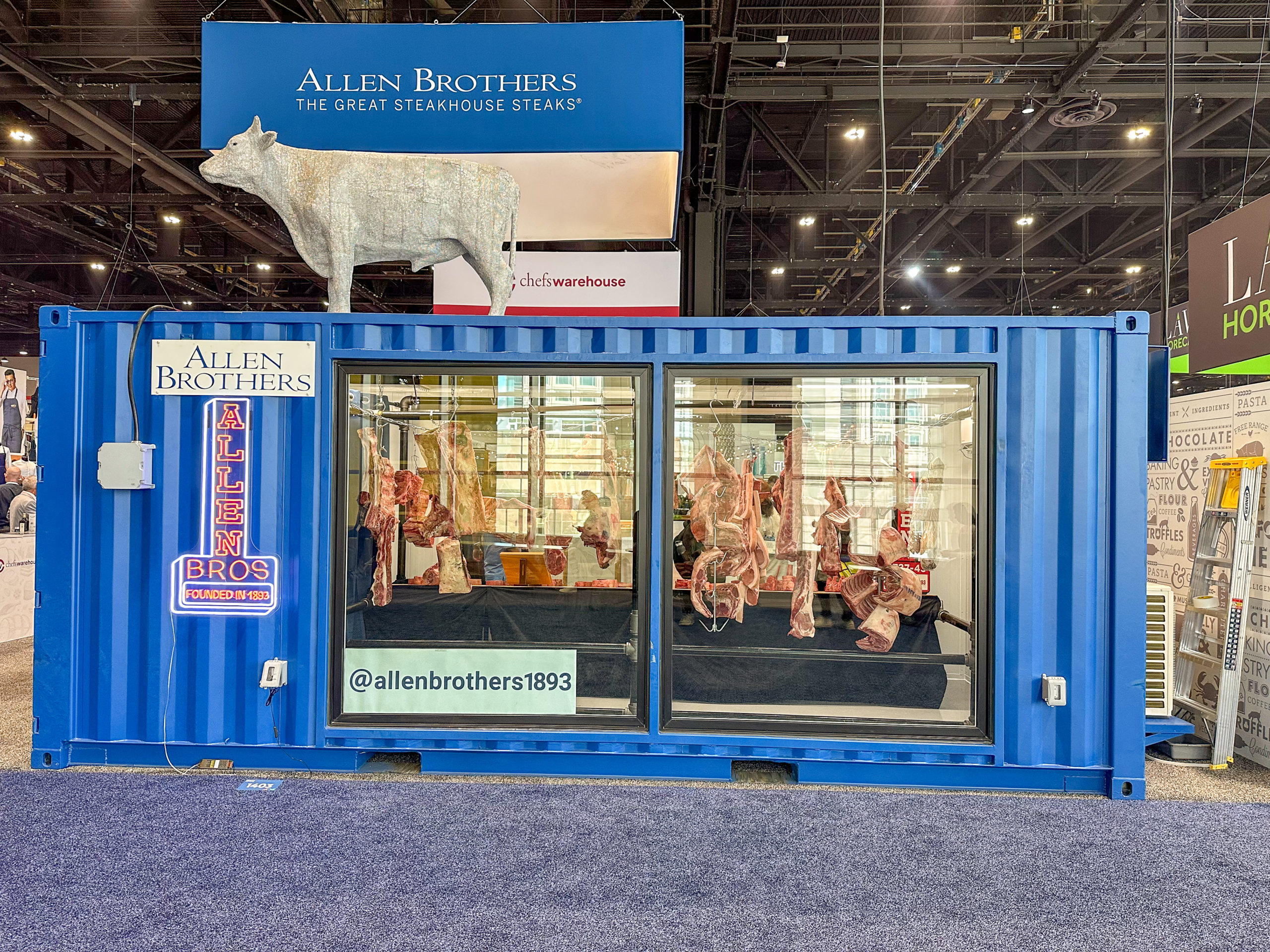 Refrigerated Display for Trade Show Expo - Custom Cubes