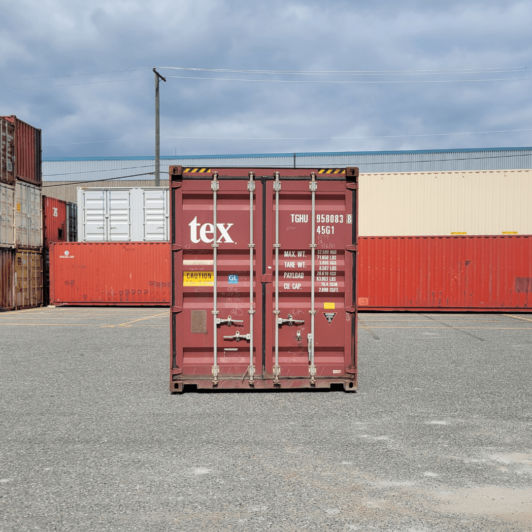 40’HC Used Container with Floor DMG - Custom Cubes