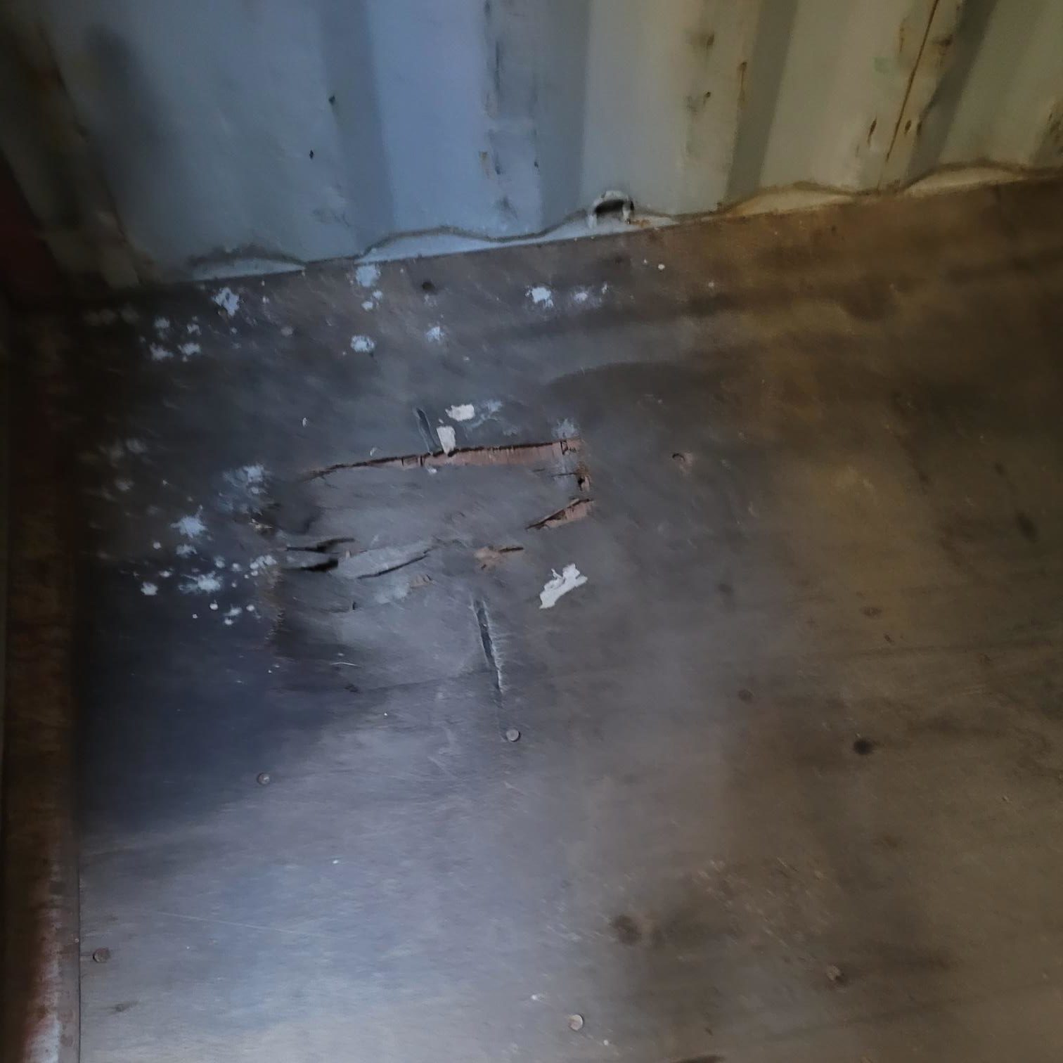 40’HC Used Container with Floor DMG - Custom Cubes