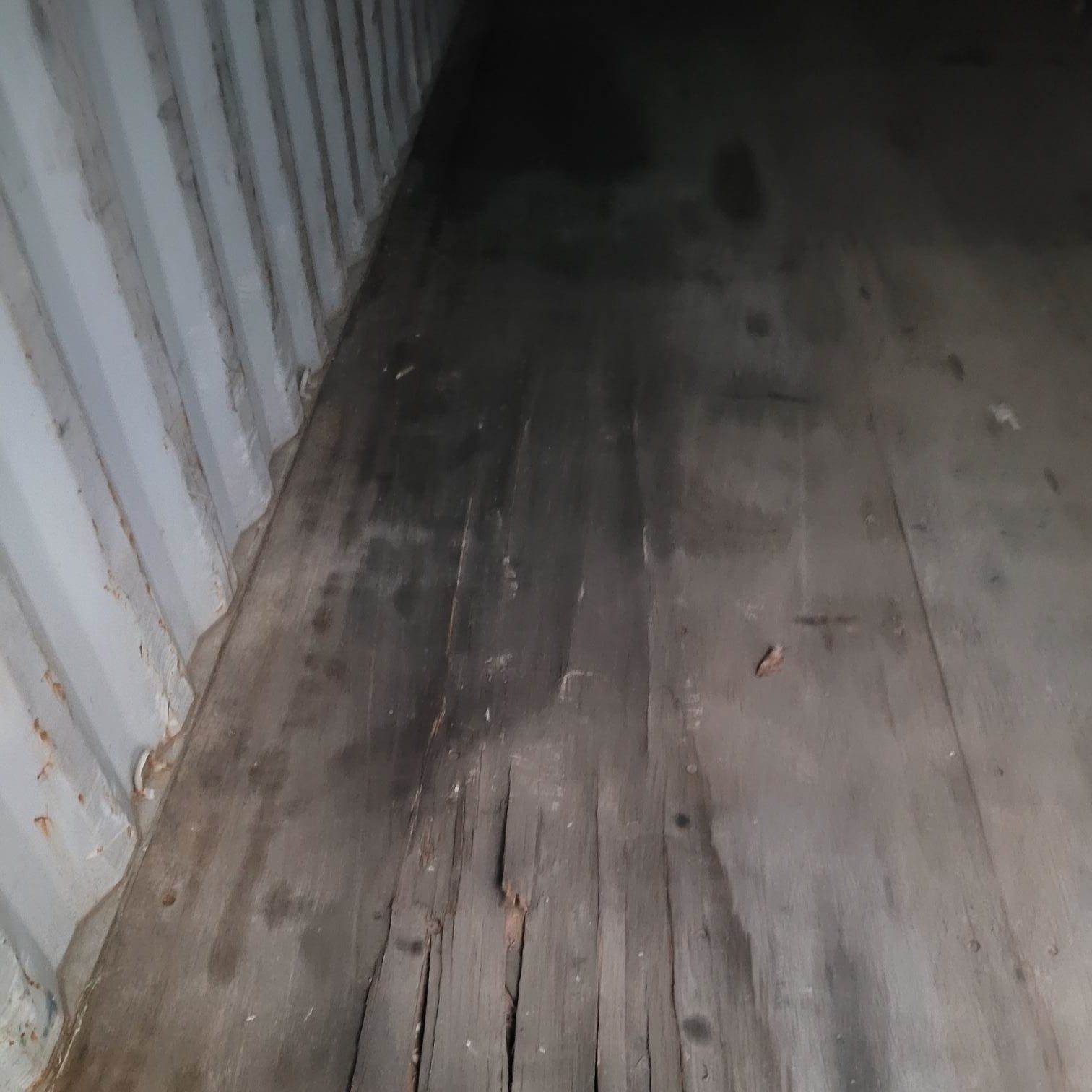 40’HC Used Container with Floor DMG - Custom Cubes