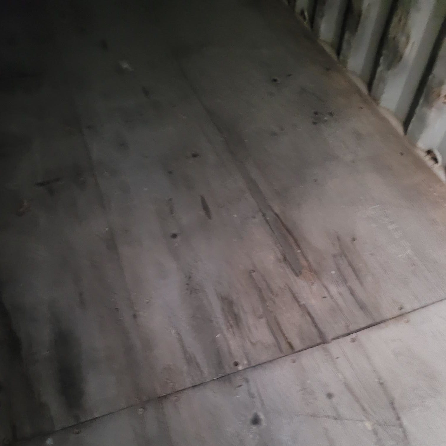 40’HC Used Container with Floor DMG - Custom Cubes