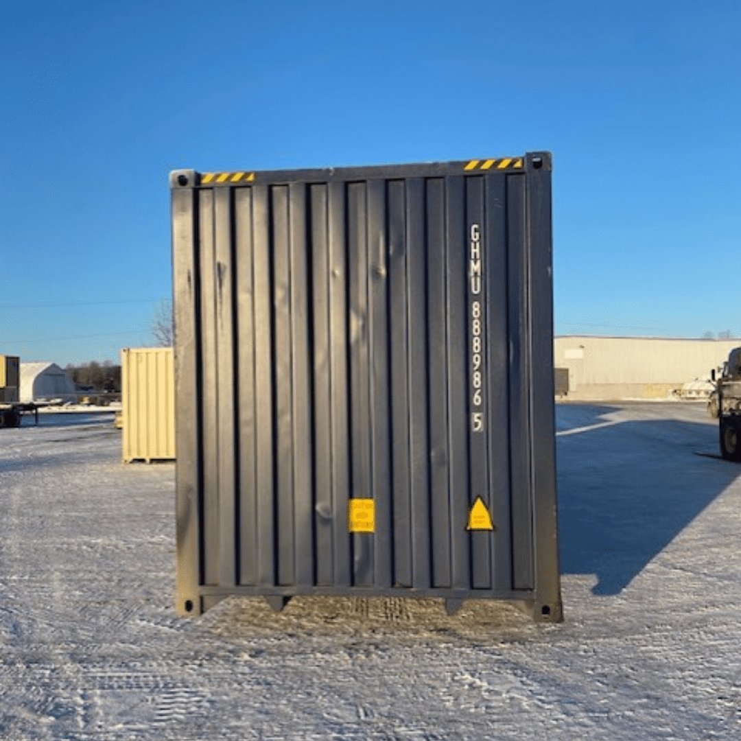 40’HC Multi trip Shipping Container – Blue - Custom Cubes