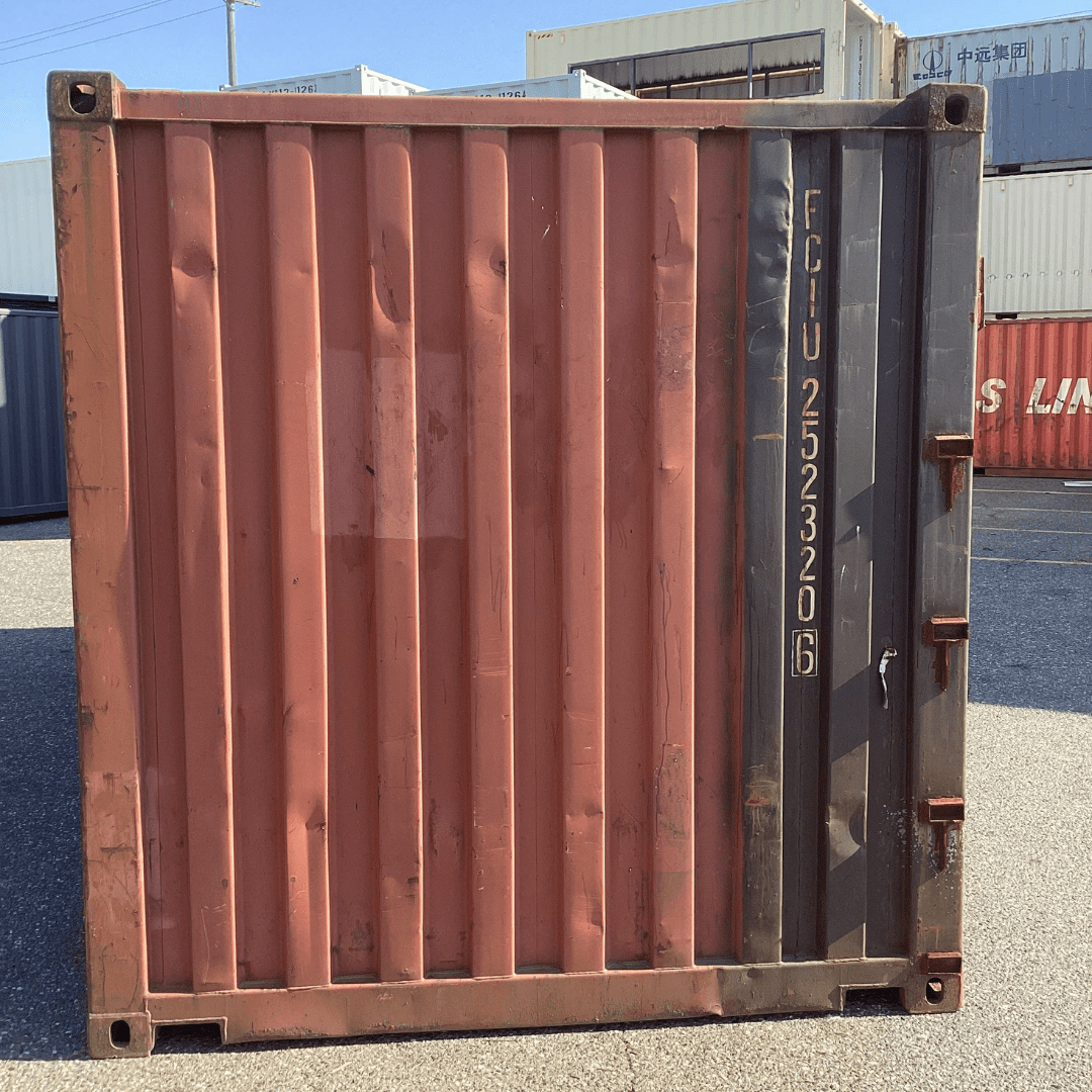 20′ Used Container with Framed Opening - Custom Cubes