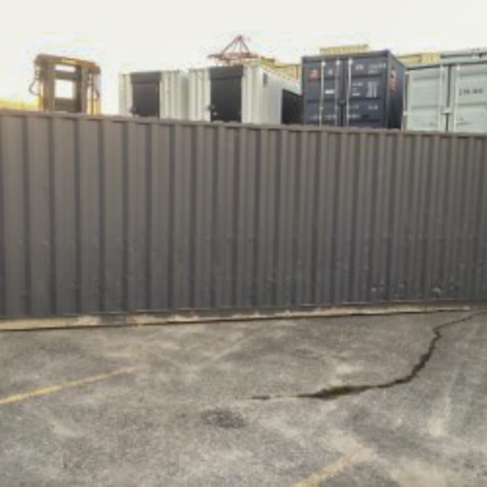 25’ Custom Length Container – Slate Grey Finish - Custom Cubes