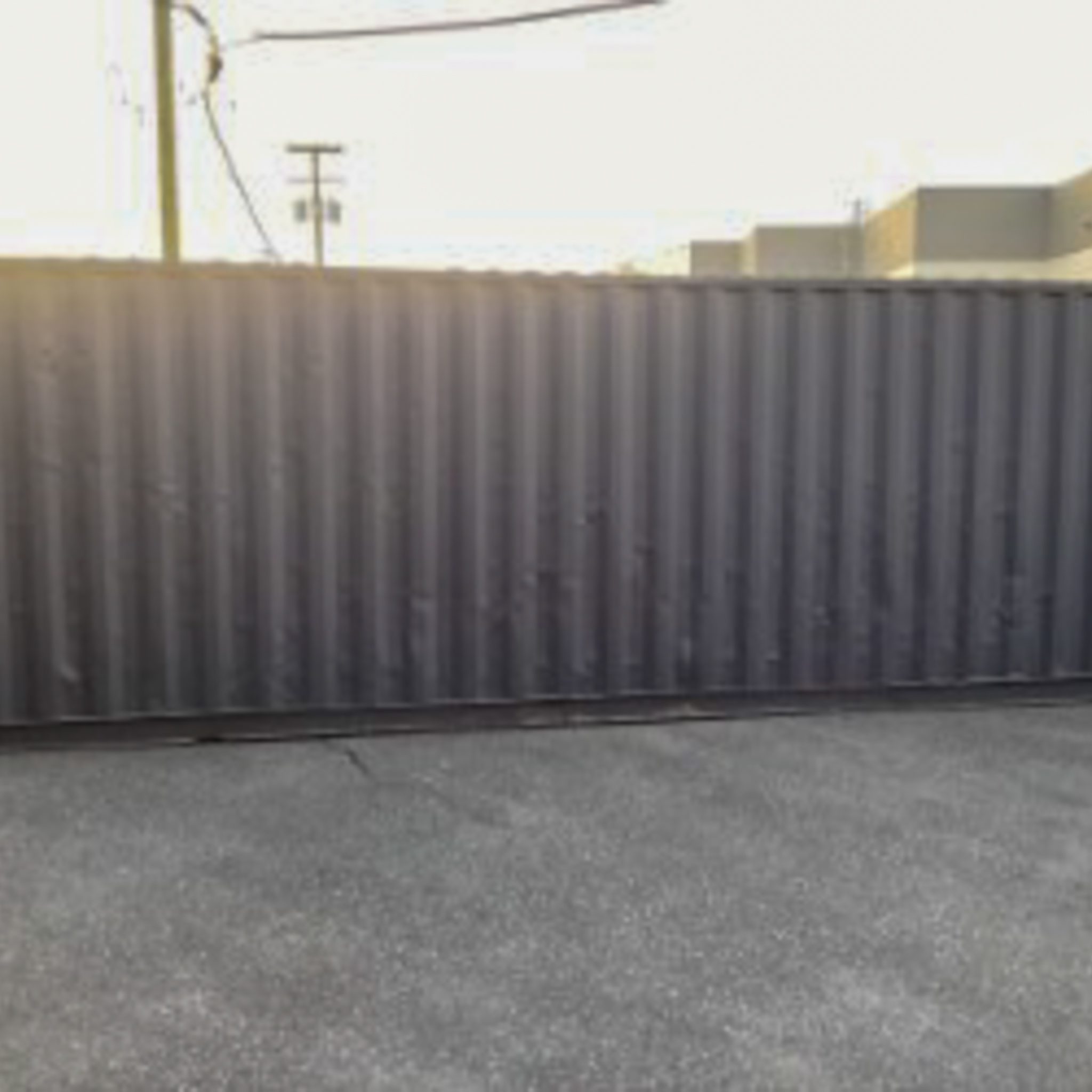 25’ Custom Length Container – Slate Grey Finish - Custom Cubes