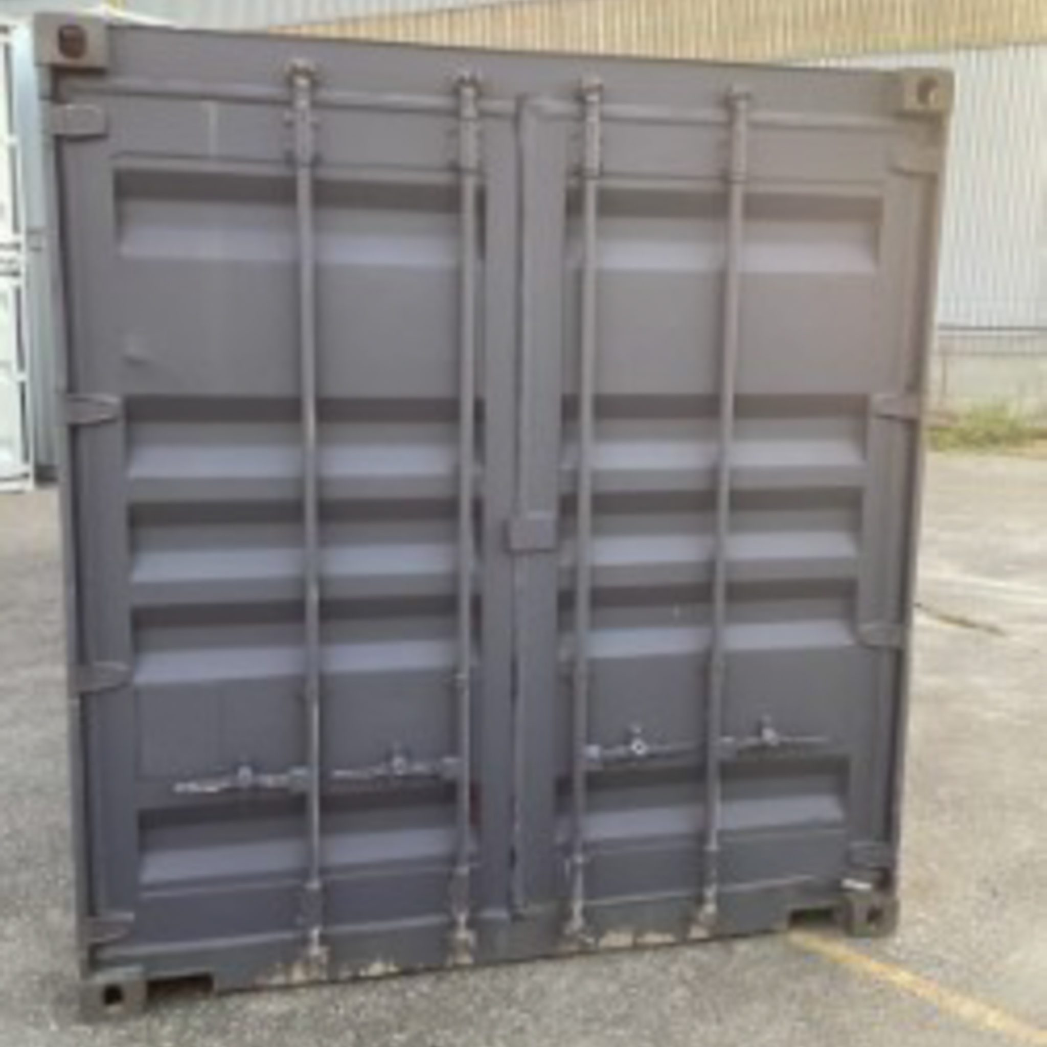 25’ Custom Length Container – Slate Grey Finish - Custom Cubes