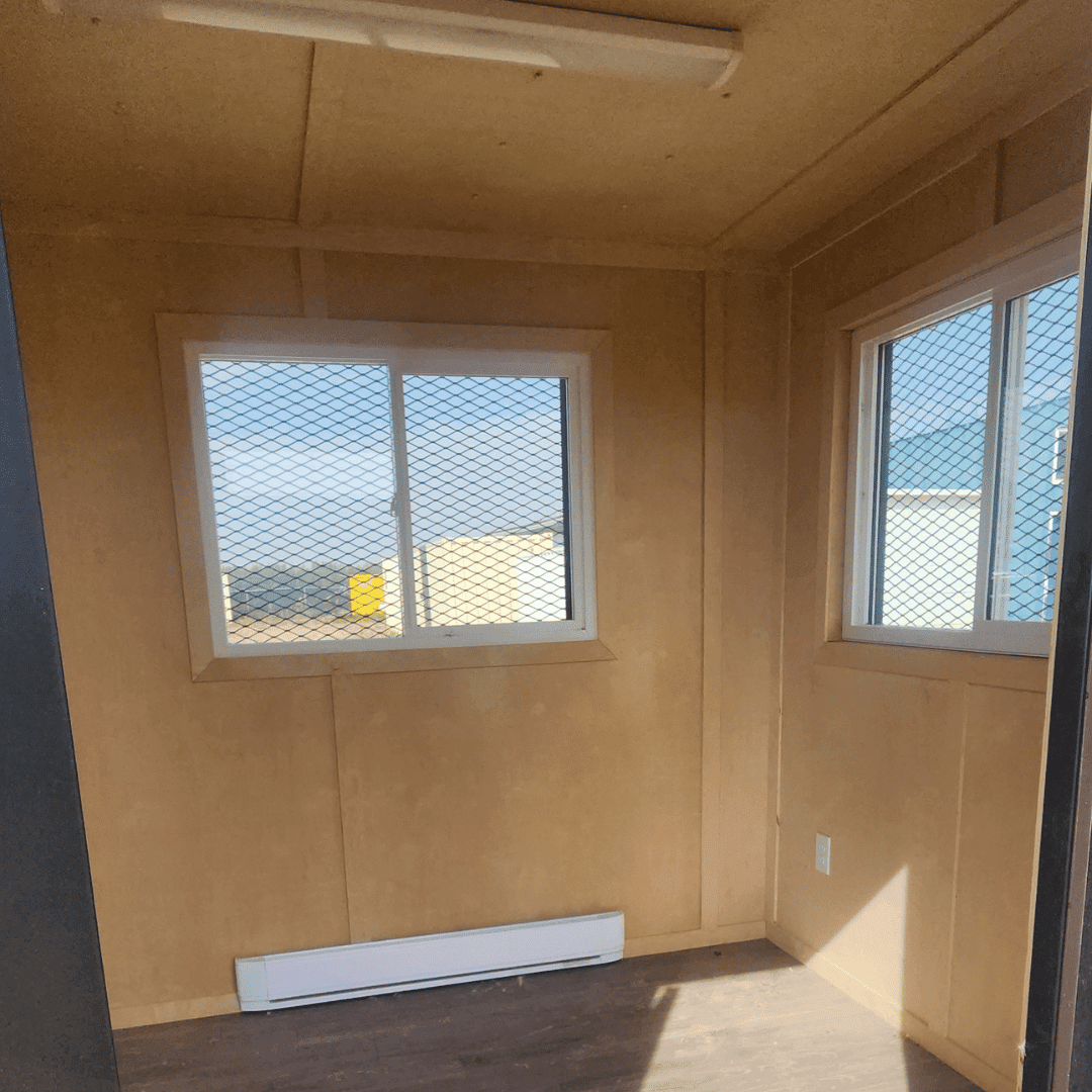 10′ Container Office – Plywood - Custom Cubes